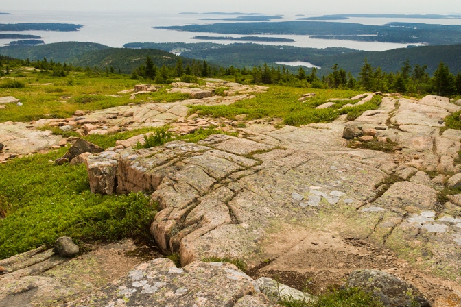 View of the northern end of Somes Sound from the summit of Sargent Mountain in Acadia National Park. Sue Pischke, ©2013 ALL RIGHTS RESERVED